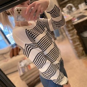 striped sweater